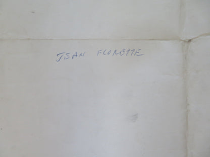 JEAN DE FLORETTE UK QUAD (30"x 40") ROLLED POSTER CANNON GERARD DEPARDIEU 1986 Rendezvous Cinema Movie posters