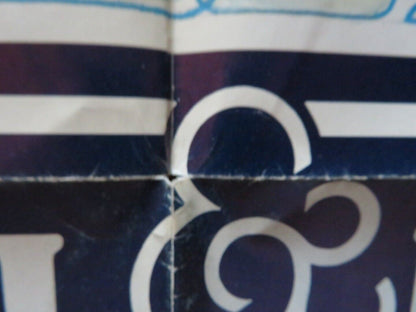 JECKYLL AND HIDE TOGETHER AGAIN FOLDED US ONE SHEET POSTER MARK BLANKFIELD 1982 Movie posters