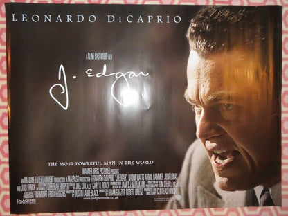 J.EDGAR QUAD (30"x 40") ROLLED POSTER LEONARDO DICAPRIO NAOMI WATTS C.EASTWOOD Movie posters