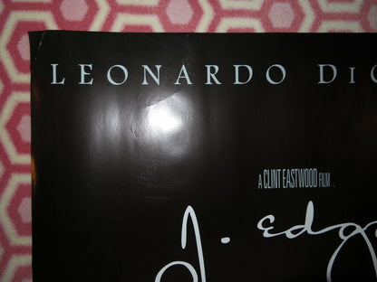 J.EDGAR QUAD (30"x 40") ROLLED POSTER LEONARDO DICAPRIO NAOMI WATTS C.EASTWOOD Movie posters