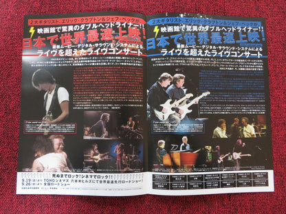 JEFF BECK: LIVE AT RONNIE SCOTTS JAPANESE CHIRASHI (B5) POSTER JEFF BECK 2008 Rendezvous Cinema Movie posters