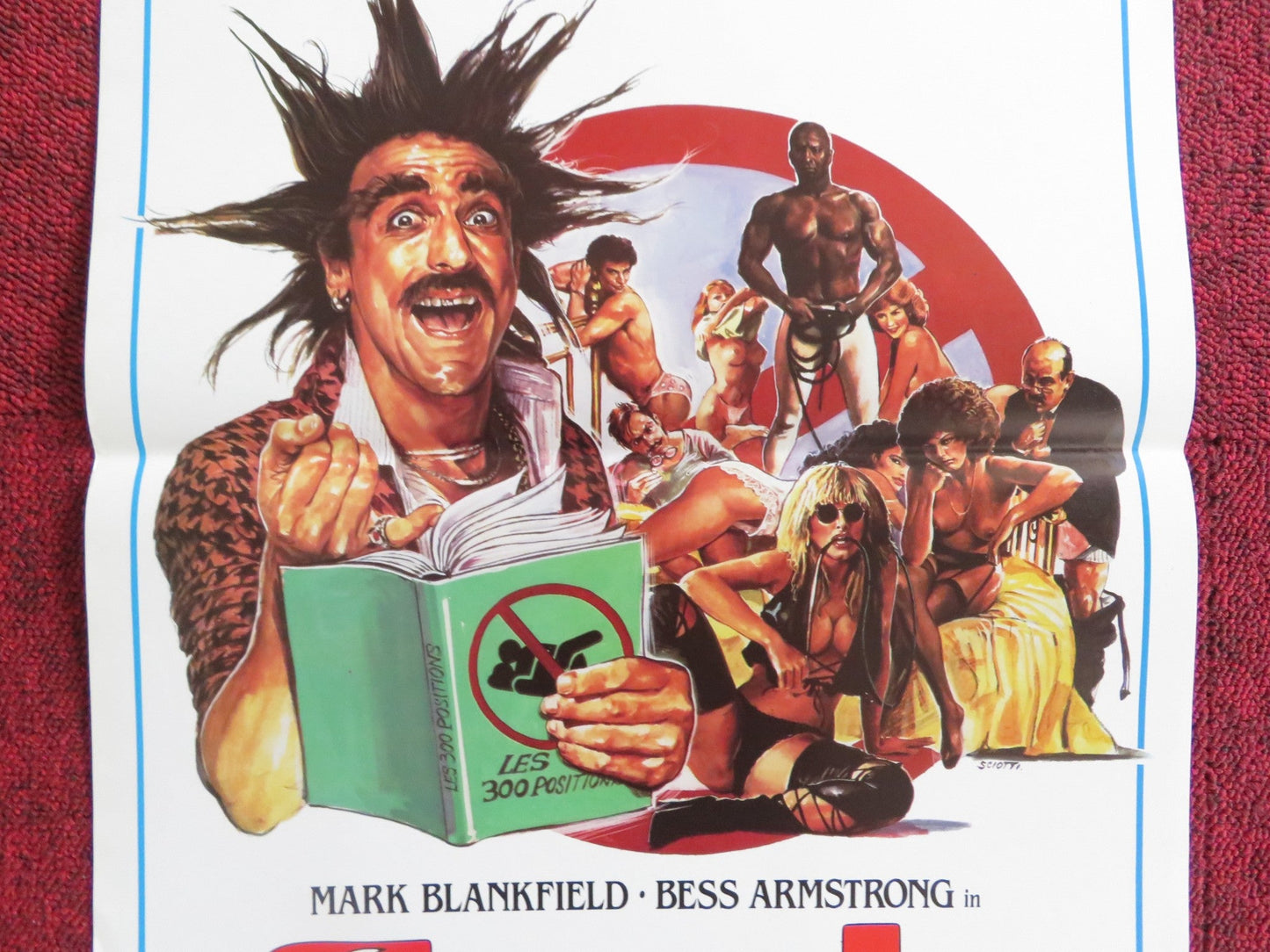 JEKYLL AND HYDE... TOGETHER AGAIN ITALIAN LOCANDINA POSTER MARK BLANKFIELD 1986 Rendezvous Cinema Movie posters