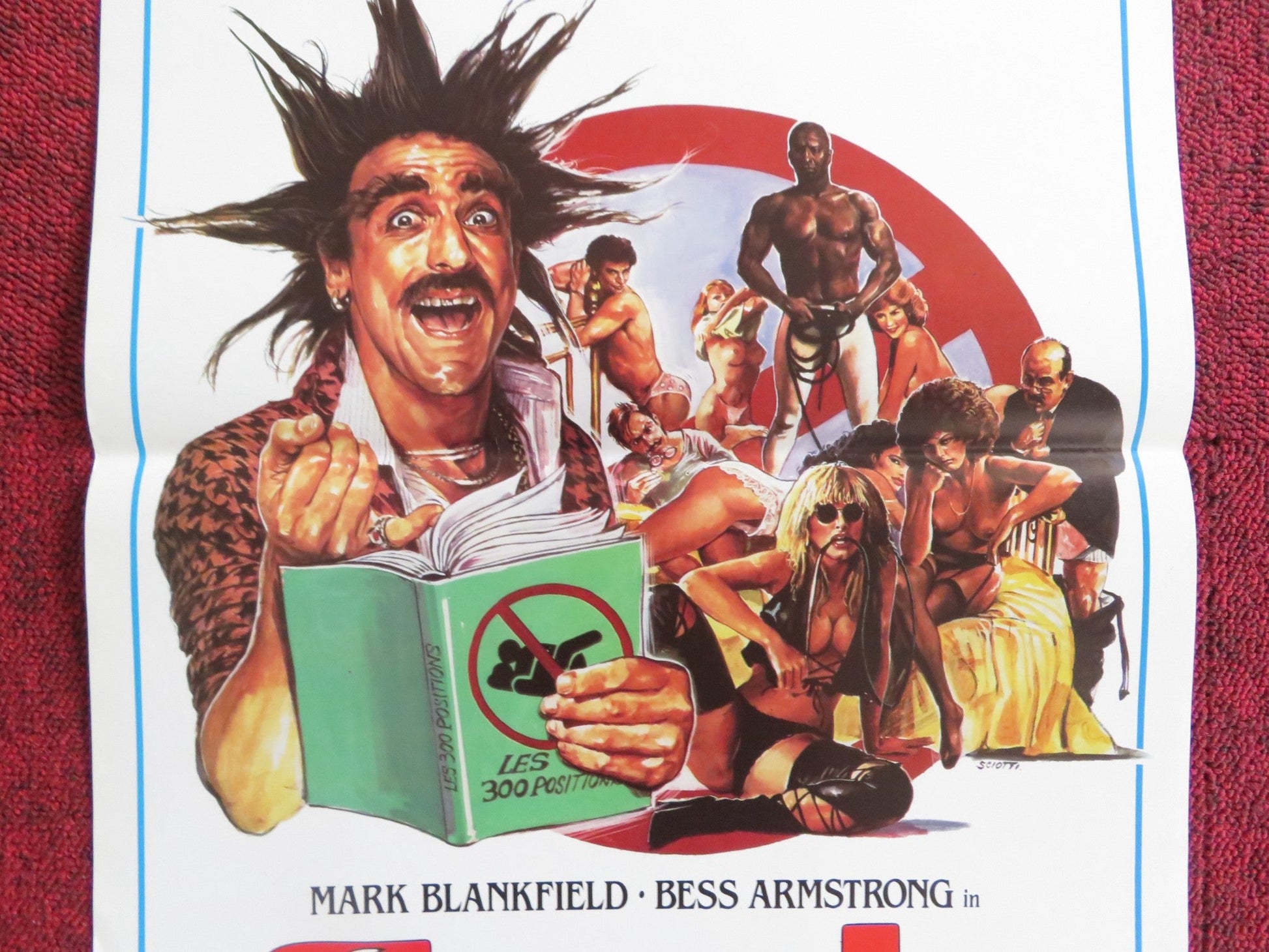 JEKYLL AND HYDE... TOGETHER AGAIN ITALIAN LOCANDINA POSTER MARK BLANKFIELD 1986 Rendezvous Cinema Movie posters