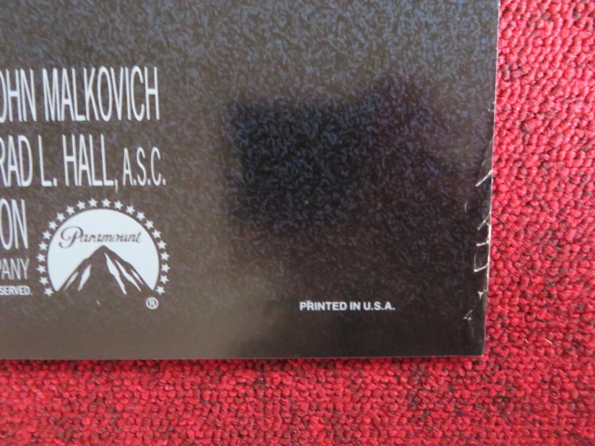 JENNIFER 8 FOLDED US ONE SHEET POSTER ANDY GARCIA UMA THURMAN 1992 Rendezvous Cinema Movie posters