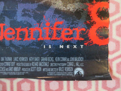 JENNIFER 8 US ONE SHEET ROLLED POSTER ANDY GARCIA UMA THURMAN 1992 Movie posters