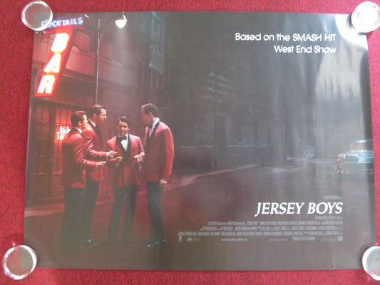 JERSEY BOYS UK QUAD ROLLED POSTER VINCENT PIAZZA JOHN LLOYD YOUNG 2014 Rendezvous Cinema Movie posters