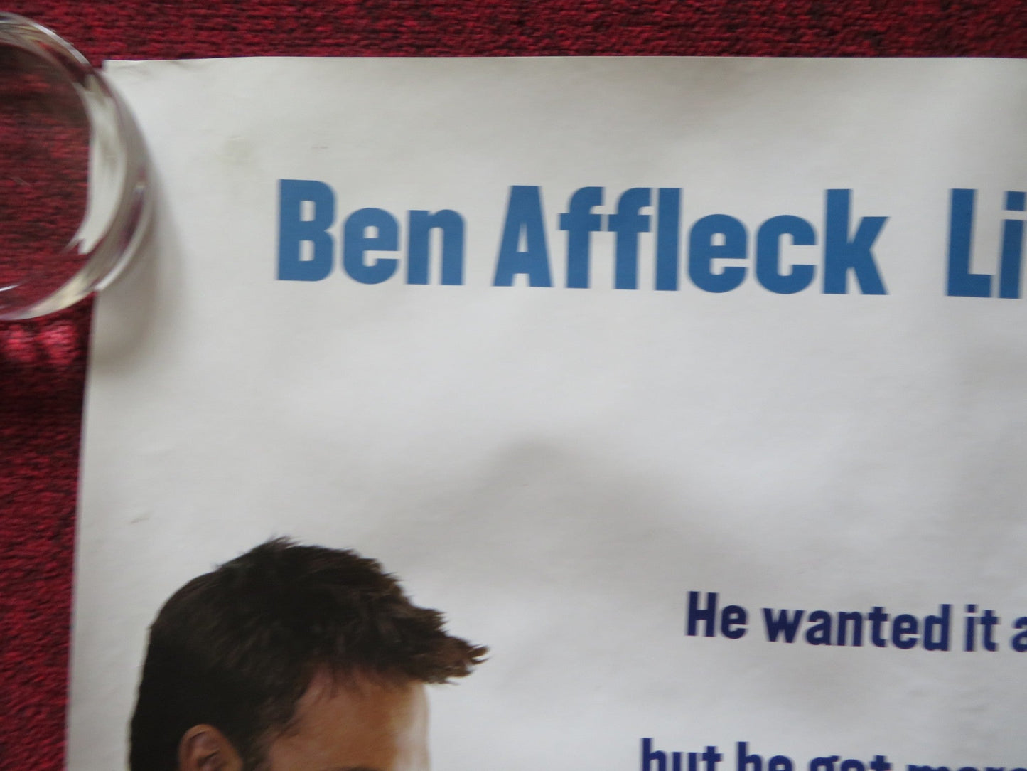 JERSEY GIRL UK QUAD ROLLED POSTER BEN AFFLECK LIV TYLER 2004 Rendezvous Cinema Movie posters