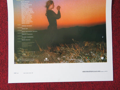 JERUSALEM ITALIAN LOCANDINA (27.5"x13") POSTER BILLE AUGUST MARIA BONNEVIE 1997 Movie posters
