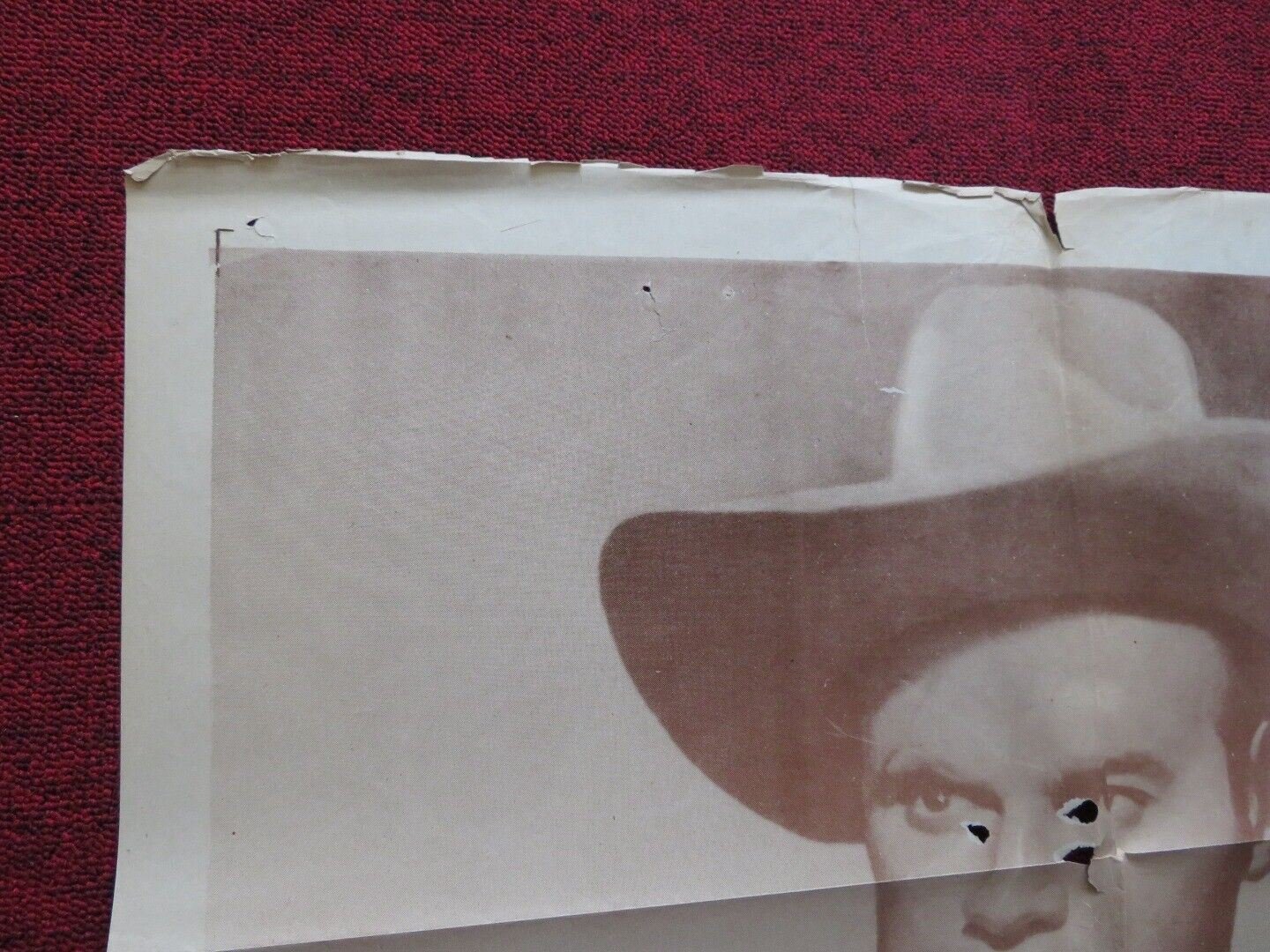 JESSE JAMES, JR. FOLDED US ONE SHEET POSTER DON 'RED' BARRY LYNN MERRICK R1942 - Rendezvous Cinema