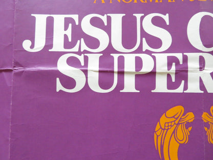 JESUS CHRIST SUPERSTAR UK QUAD POSTER FOLDED TED NEELEY CARL ANDERSON 1973 Rendezvous Cinema Movie posters
