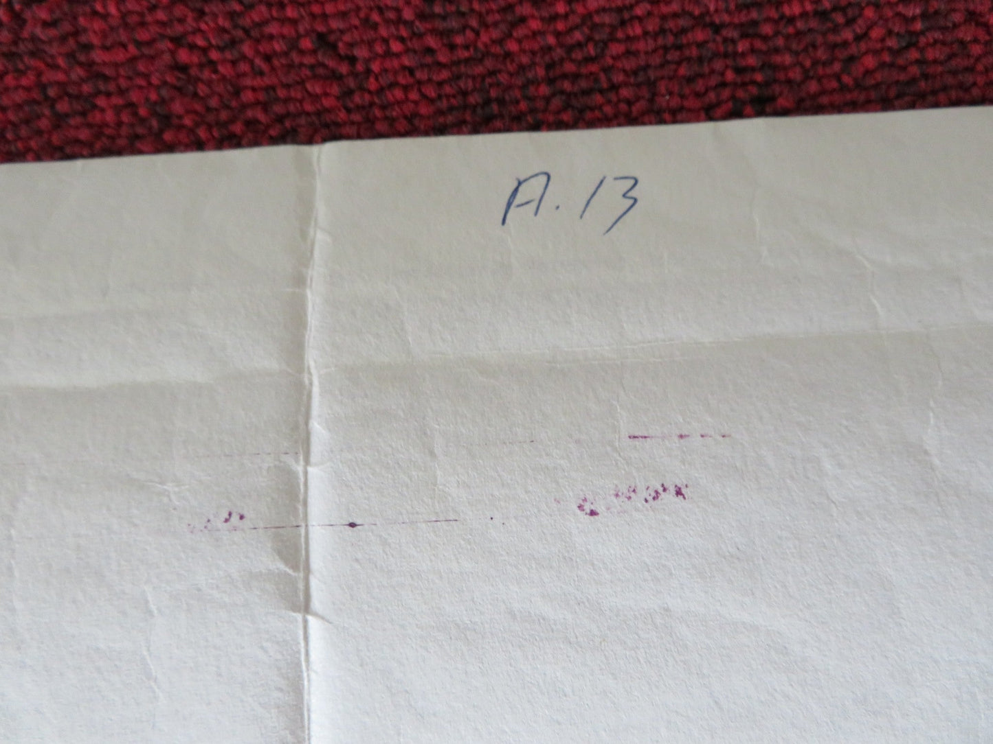 JESUS CHRIST SUPERSTAR UK QUAD POSTER FOLDED TED NEELEY CARL ANDERSON 1973 Rendezvous Cinema Movie posters