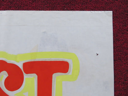 JESUS CHRIST SUPERSTAR UK QUAD POSTER FOLDED TED NEELEY CARL ANDERSON 1973 Rendezvous Cinema Movie posters