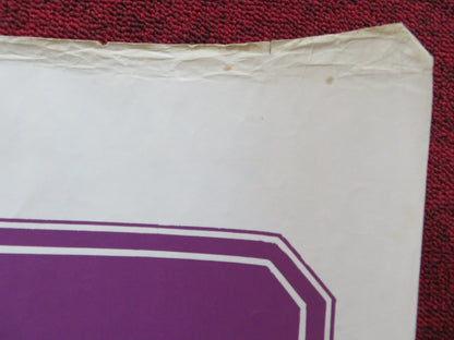 JESUS CHRIST SUPERSTAR UK QUAD POSTER FOLDED TED NEELEY CARL ANDERSON 1973 Rendezvous Cinema Movie posters