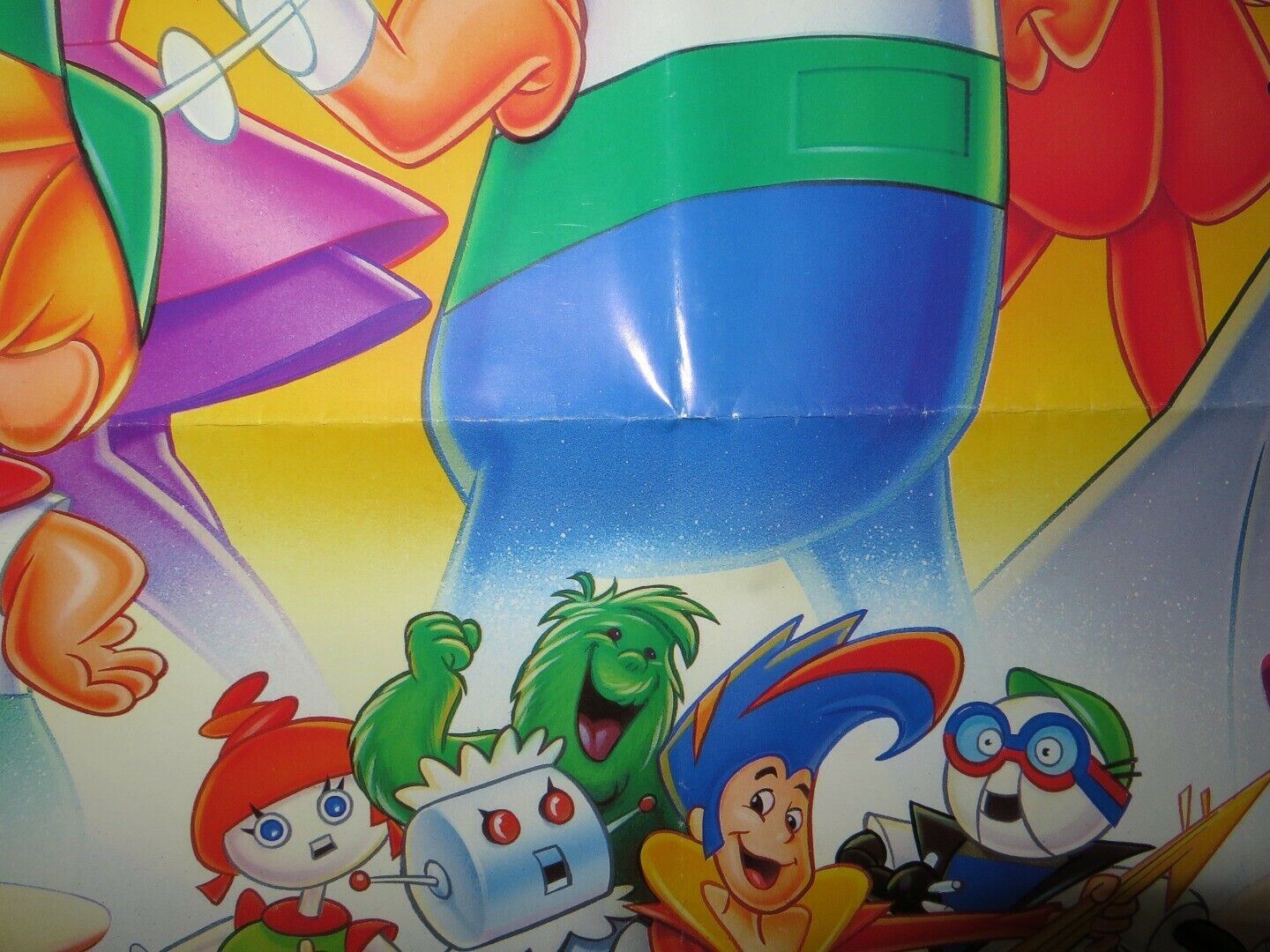 JETSONS THE MOVIE FOLDED US ONE SHEET POSTER HANNA BARBERA 1990 Movie posters