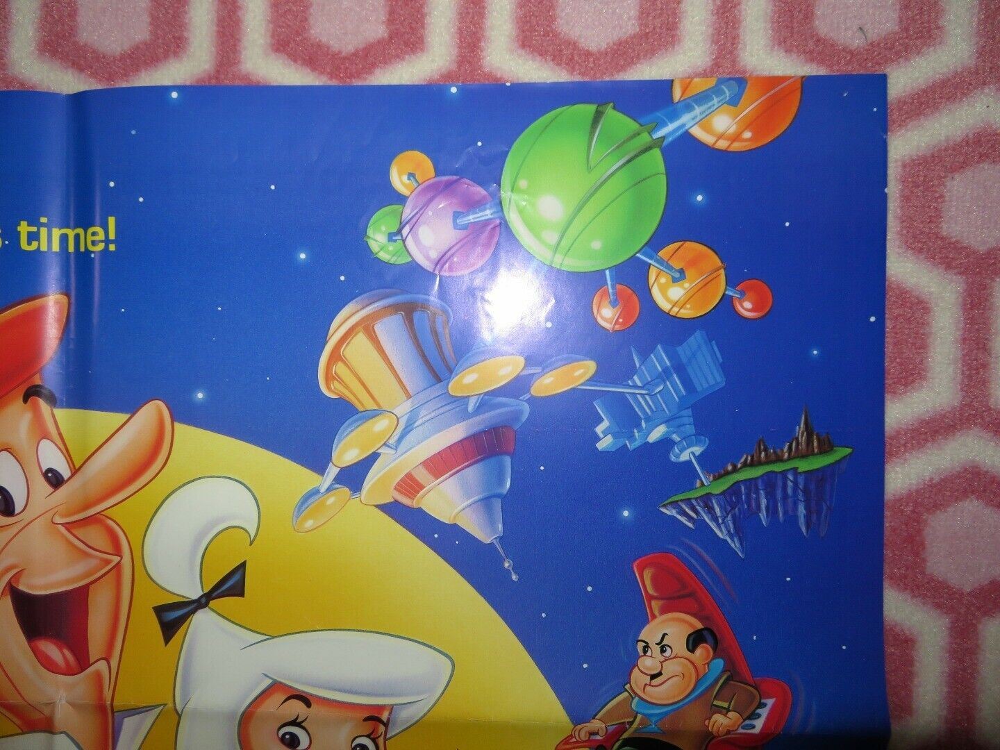JETSONS THE MOVIE FOLDED US ONE SHEET POSTER HANNA BARBERA 1990 Movie posters