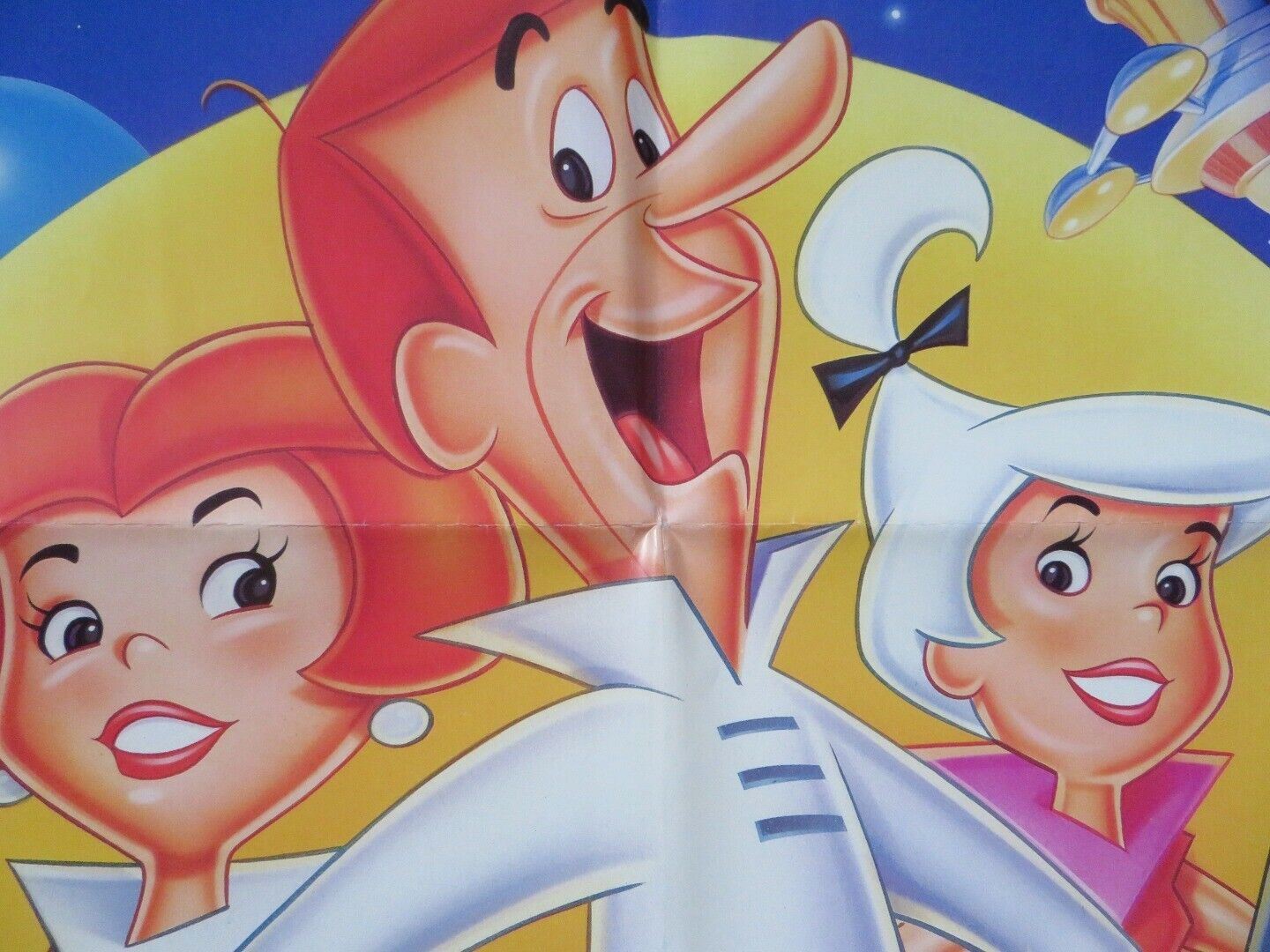 JETSONS THE MOVIE FOLDED US ONE SHEET POSTER HANNA BARBERA 1990 Movie posters