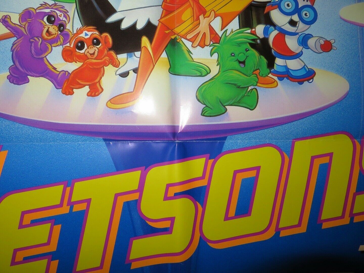 JETSONS THE MOVIE FOLDED US ONE SHEET POSTER HANNA BARBERA 1990 Movie posters