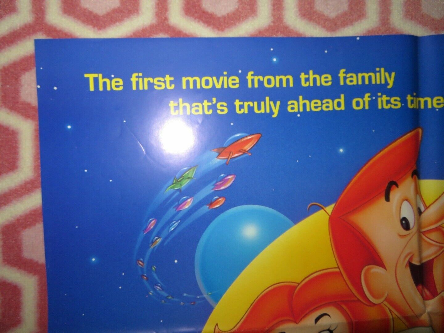 JETSONS THE MOVIE FOLDED US ONE SHEET POSTER HANNA BARBERA 1990 Movie posters