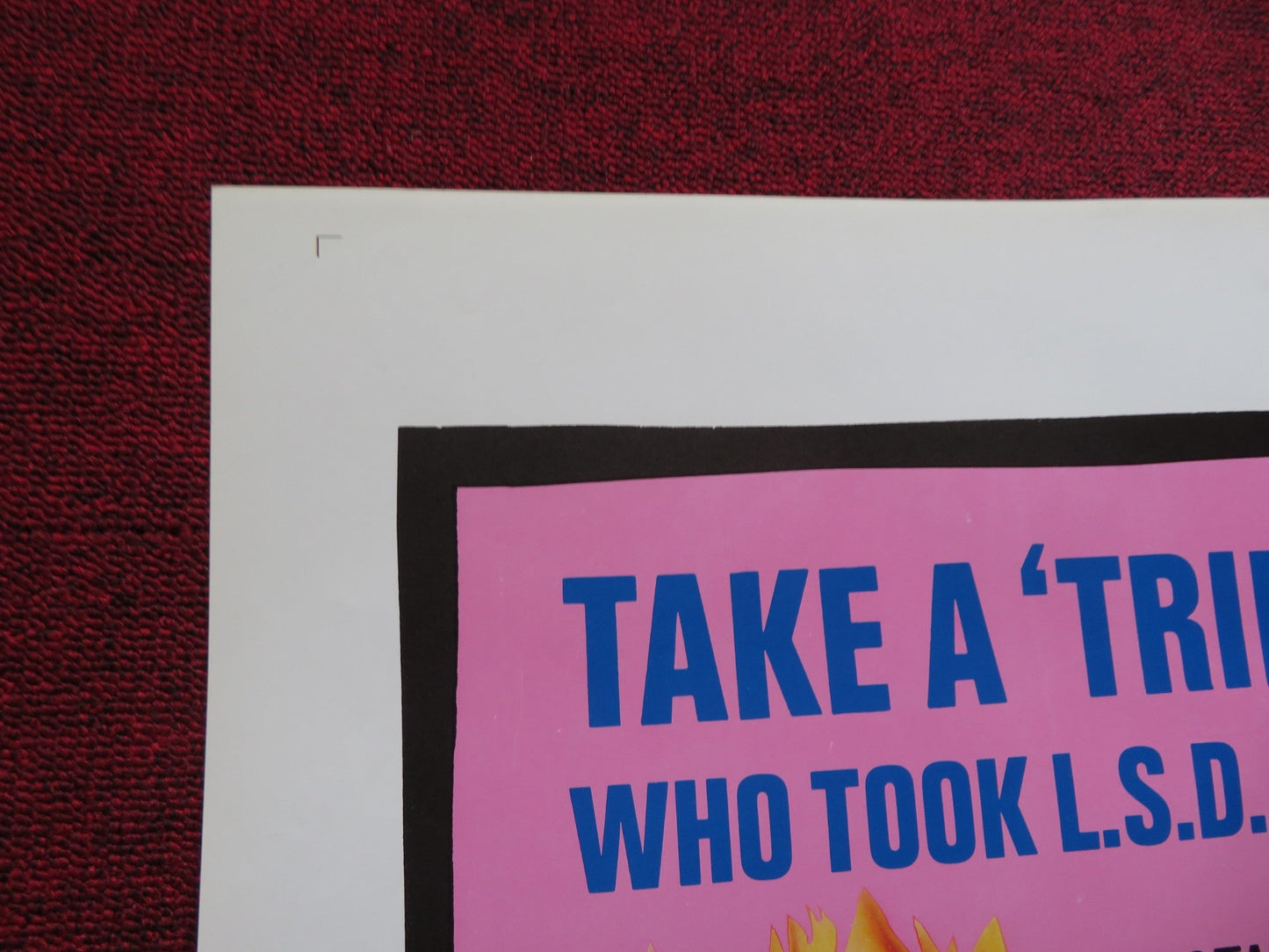 JIGSAW FOLDED US ONE SHEET POSTER MICHAEL J. POLLARD BRADFORD DILLMAN 1968 Rendezvous Cinema Movie posters