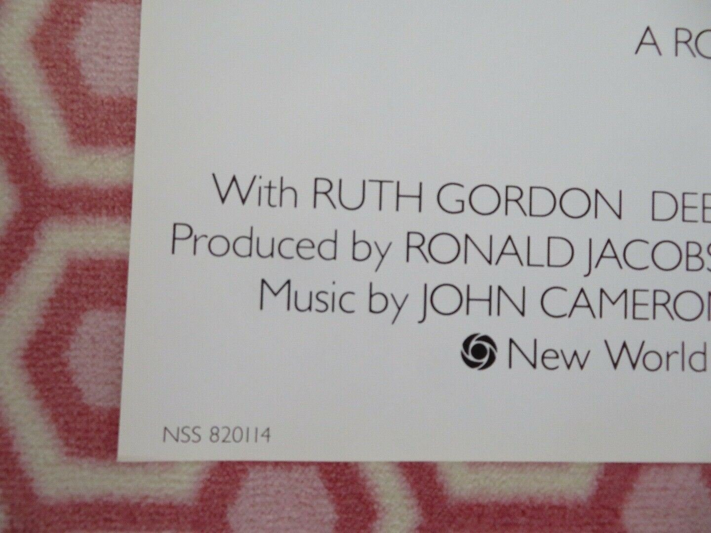 JIMMY THE KID US ONE SHEET POSTER GARY COLEMAN PAUL LE MAT DON ADAMS Movie posters