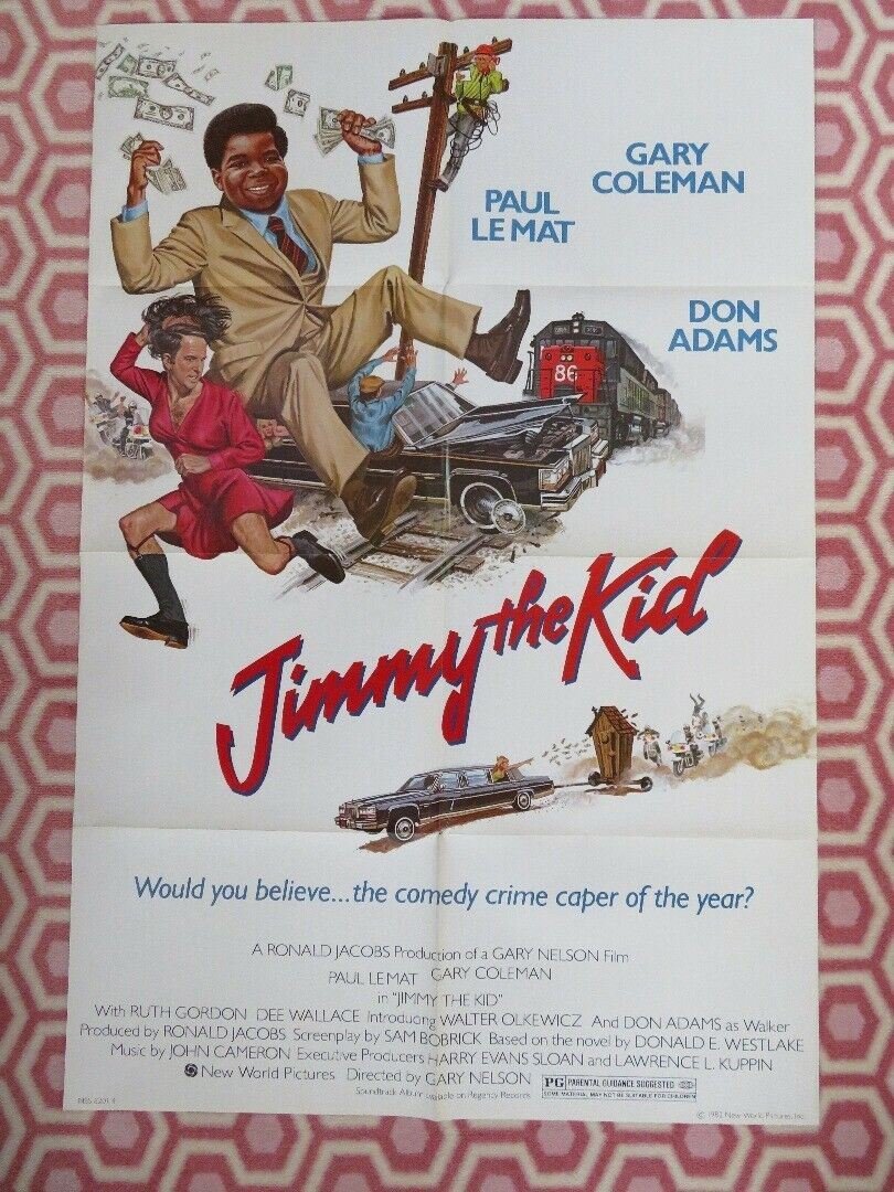 JIMMY THE KID US ONE SHEET POSTER GARY COLEMAN PAUL LE MAT DON ADAMS Movie posters