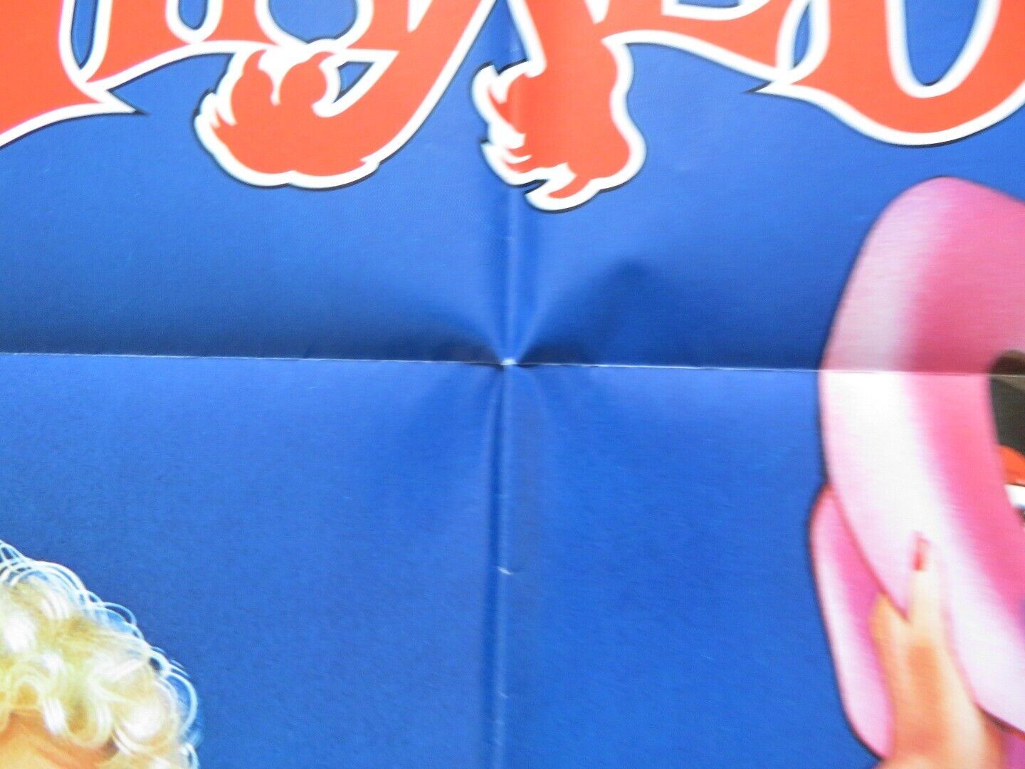 JINXED FOLDED US ONE SHEET POSTER BETTE MIDLER RIP TORN 1982 Movie posters