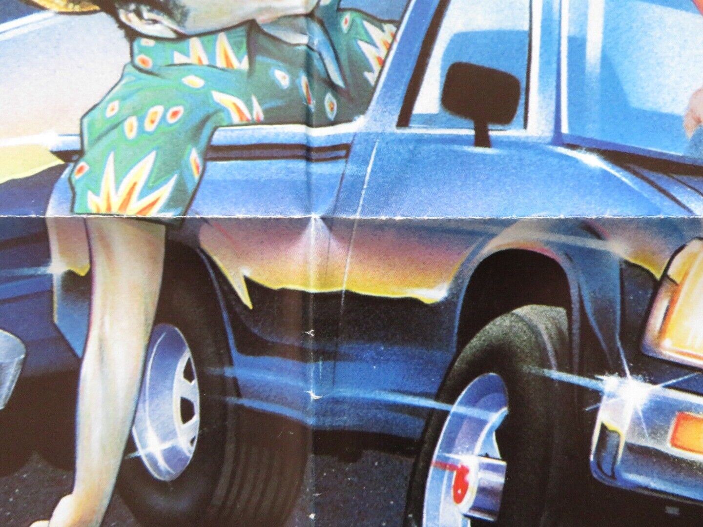 JINXED FOLDED US ONE SHEET POSTER BETTE MIDLER RIP TORN 1982 Movie posters