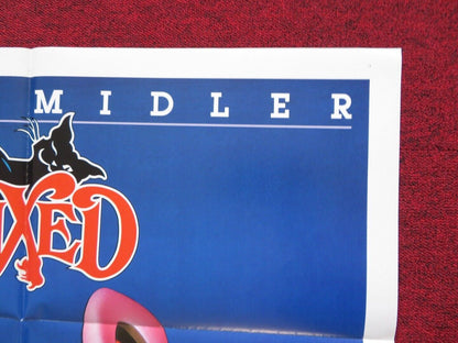 JINXED FOLDED US ONE SHEET POSTER BETTE MIDLER RIP TORN 1982 Movie posters