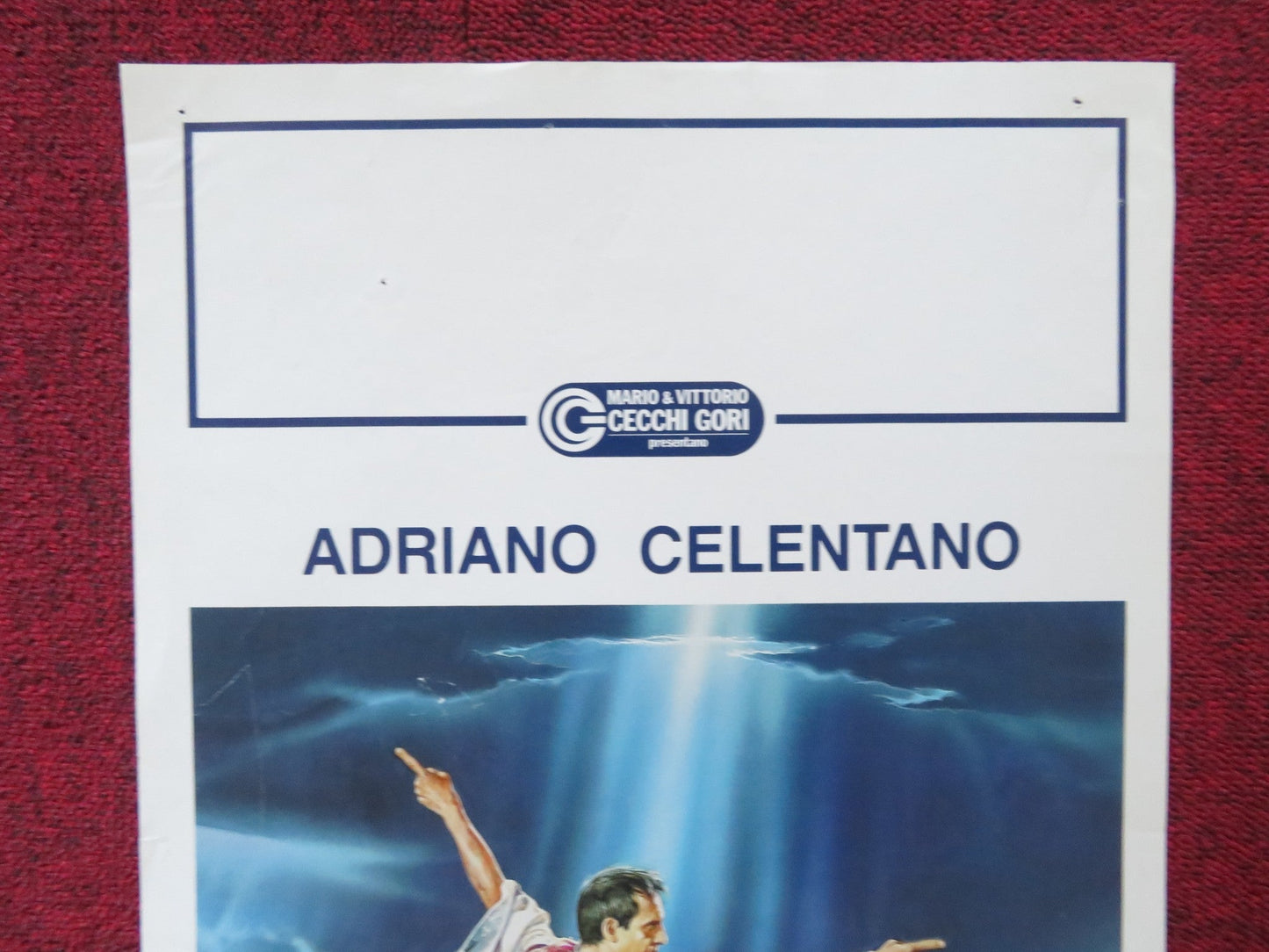 JOAN LUI ITALIAN LOCANDINA POSTER ADRIANO CELENTANO CLAUDIA MORI 1985 Rendezvous Cinema Movie posters