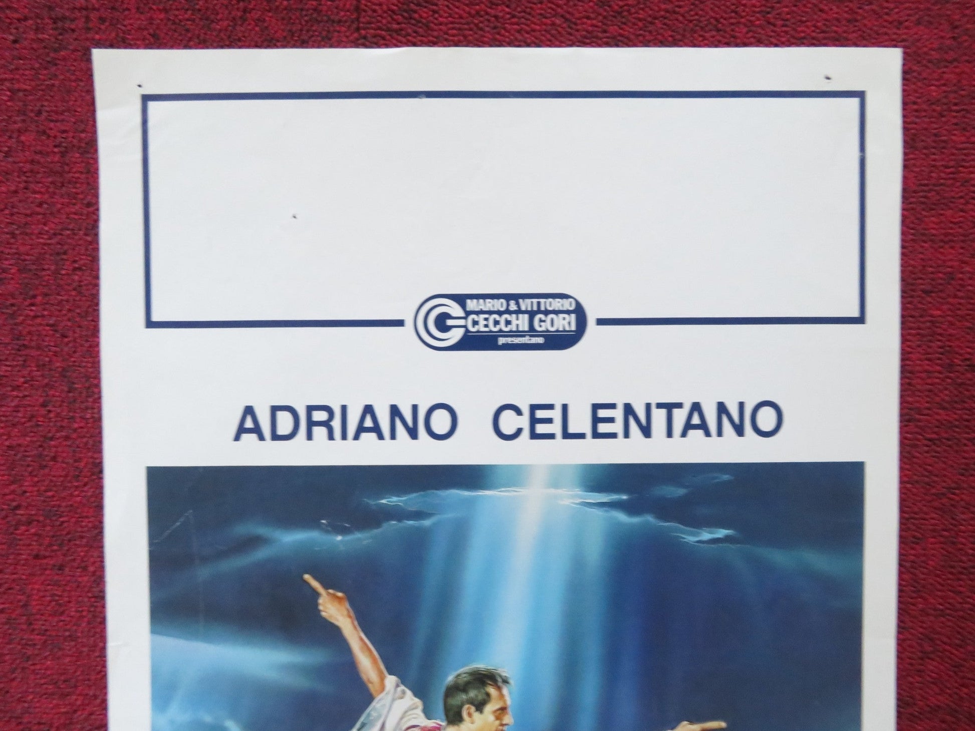 JOAN LUI ITALIAN LOCANDINA POSTER ADRIANO CELENTANO CLAUDIA MORI 1985 Rendezvous Cinema Movie posters
