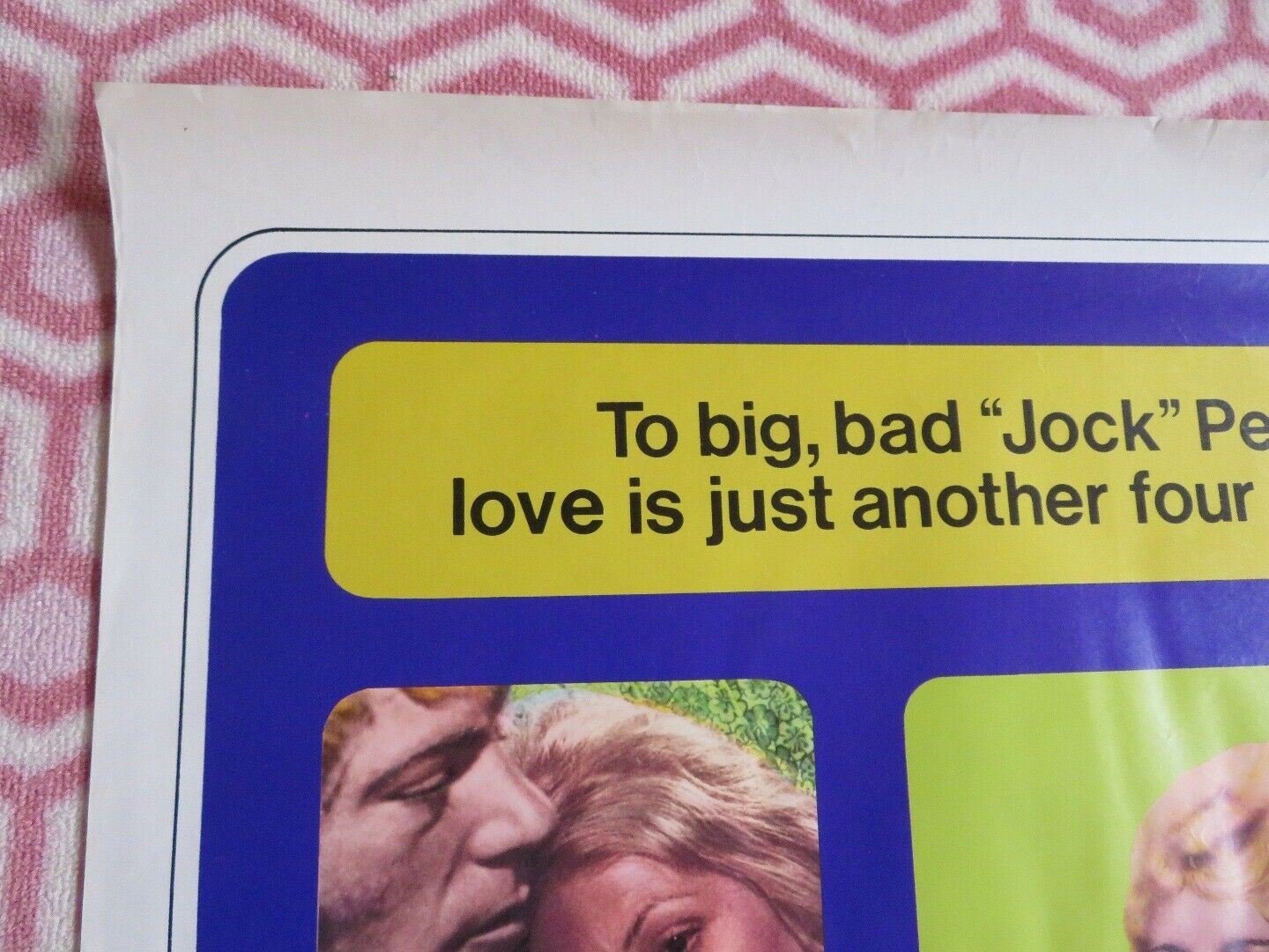 JOCK PETERSEN US ONE SHEET ROLLED POSTER JACK THOMPSON JACKI WEAVER 1974 Movie posters