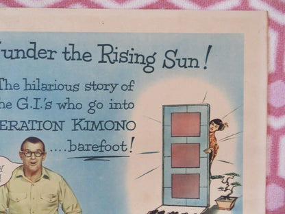 JOE BUTTERFLY US HALF SHEET (22"x 28") POSTER AUDIE MURPHY 1957 Movie posters