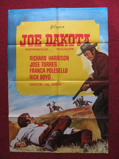 JOE DAKOTA SPANISH POSTER RICHARD HARRISON JOSE TORRES 1971 Rendezvous Cinema Movie posters