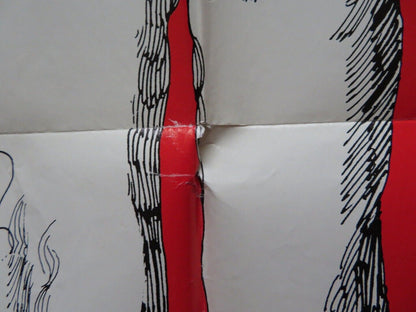 JOE HILL FOLDED US ONE SHEET POSTER THOMMY BERGGREN 1971 Movie posters