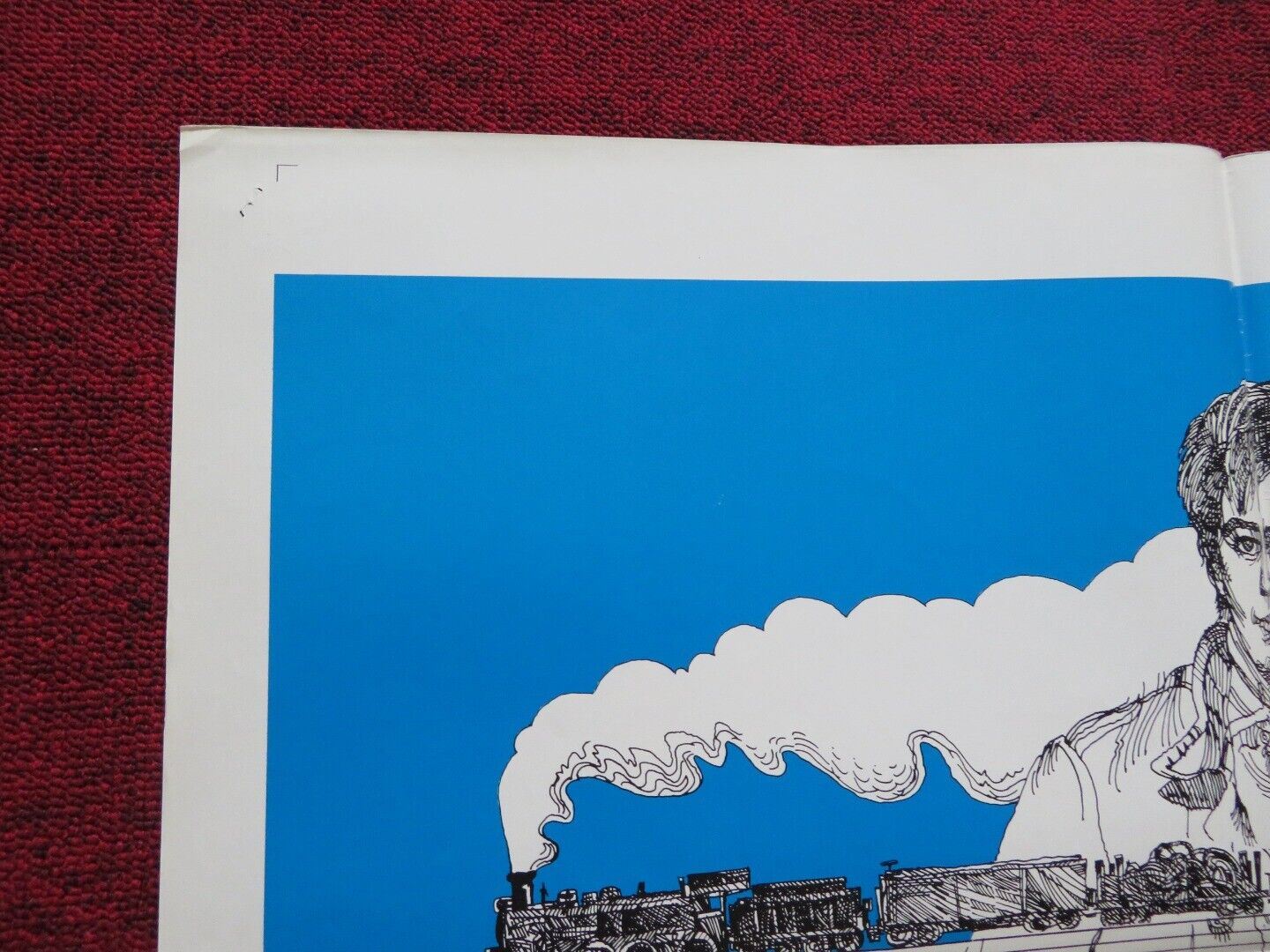 JOE HILL FOLDED US ONE SHEET POSTER THOMMY BERGGREN 1971 Movie posters