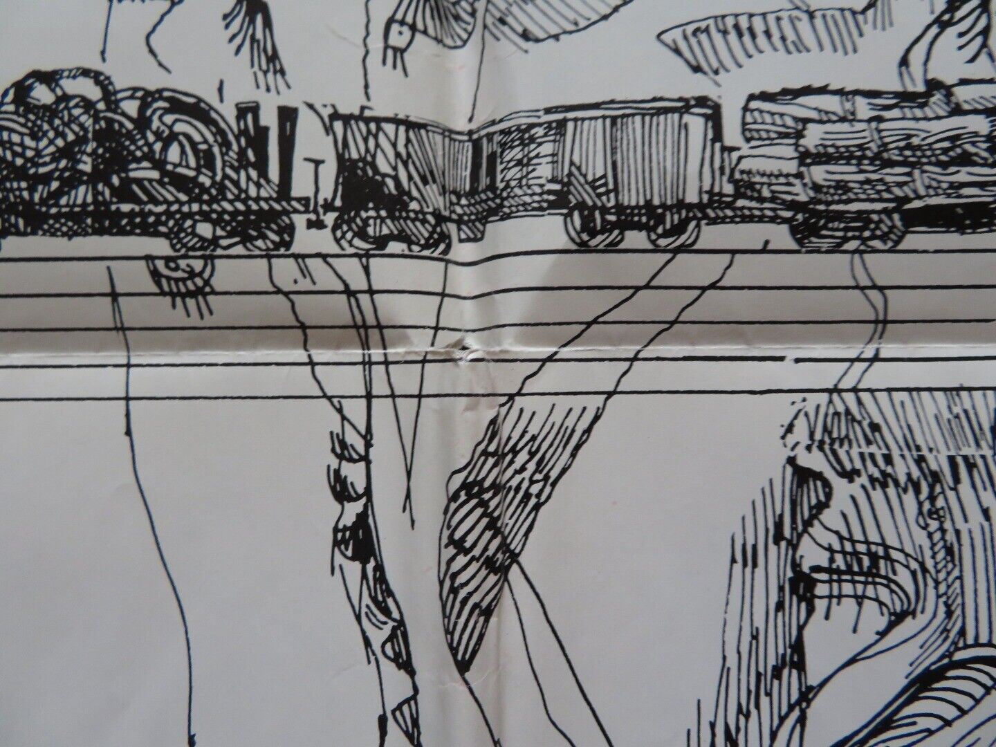 JOE HILL FOLDED US ONE SHEET POSTER THOMMY BERGGREN 1971 Movie posters