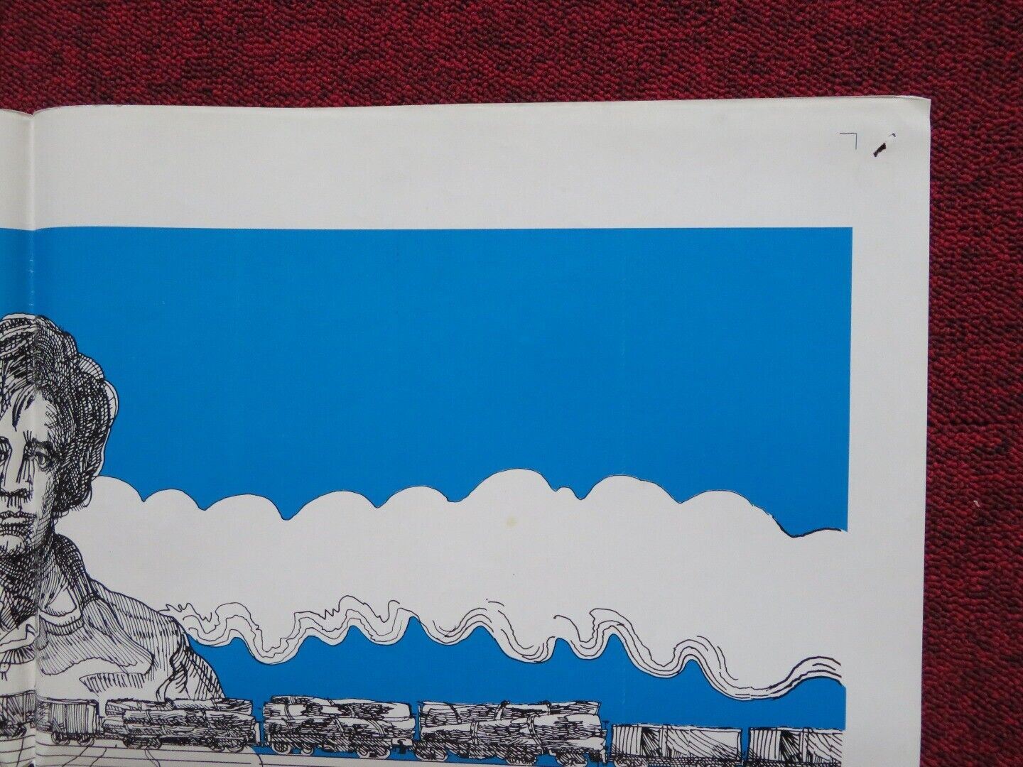 JOE HILL FOLDED US ONE SHEET POSTER THOMMY BERGGREN 1971 Movie posters