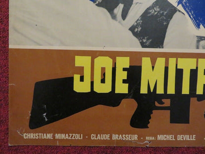 JOE MITRA / LUCKY JO ITALIAN FOTOBUSTA POSTER EDDIE CONTATINE PIERRE BRASSEUR Movie posters