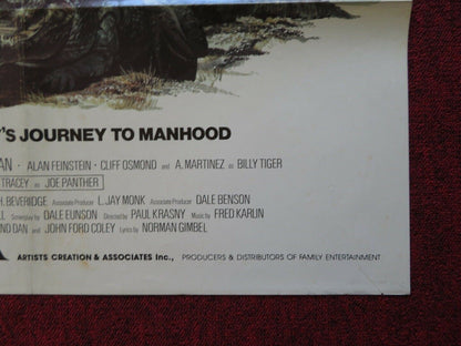 JOE PANTHER FOLDED US ONE SHEET POSTER BRIAN KEITH RICARDO MONTALBAN 1976 Movie posters