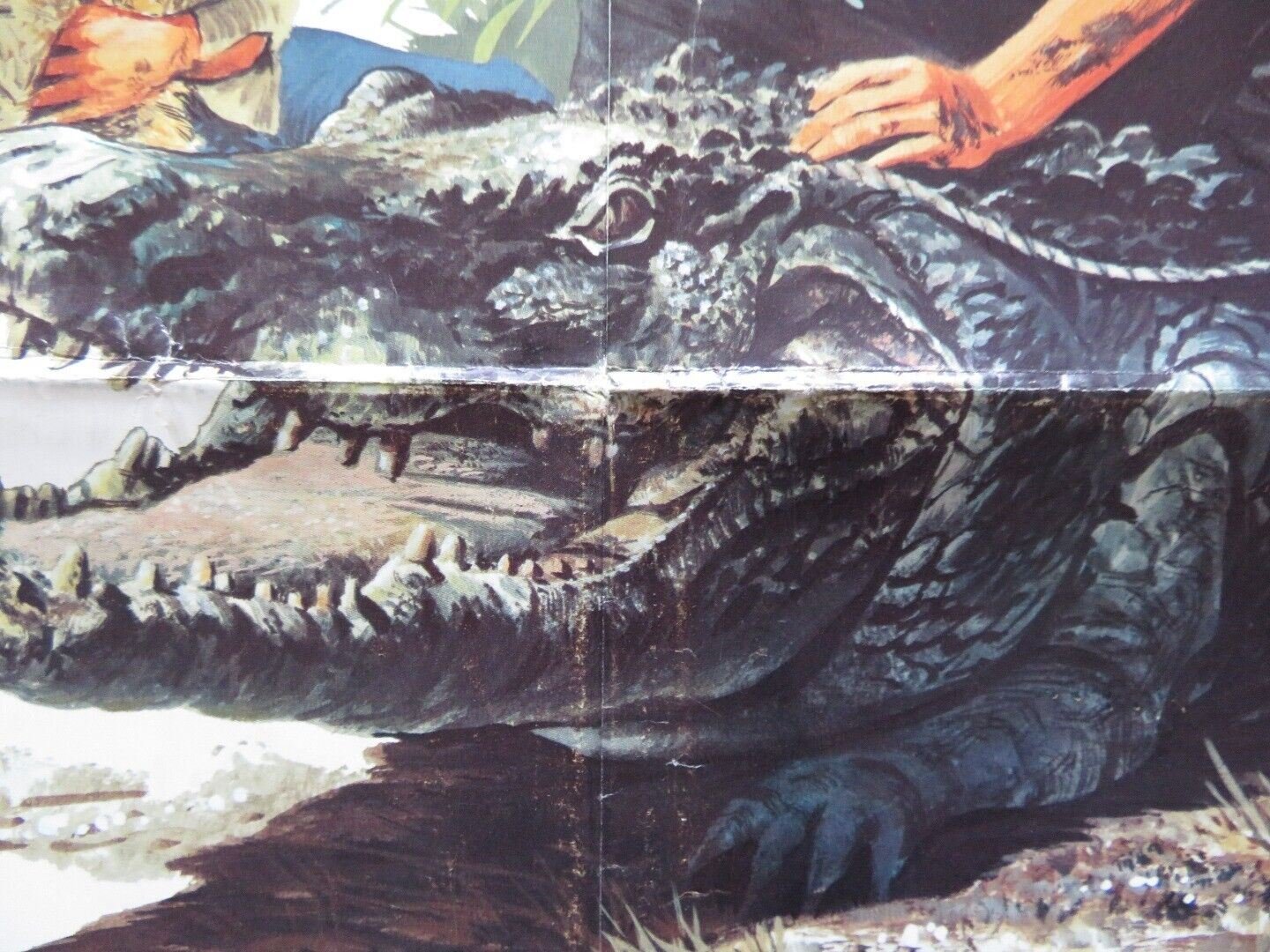 JOE PANTHER FOLDED US ONE SHEET POSTER BRIAN KEITH RICARDO MONTALBAN 1976 Rendezvous Cinema Movie posters