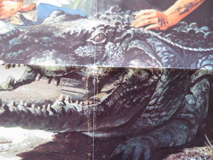 JOE PANTHER FOLDED US ONE SHEET POSTER BRIAN KEITH RICARDO MONTALBAN 1976 Movie posters