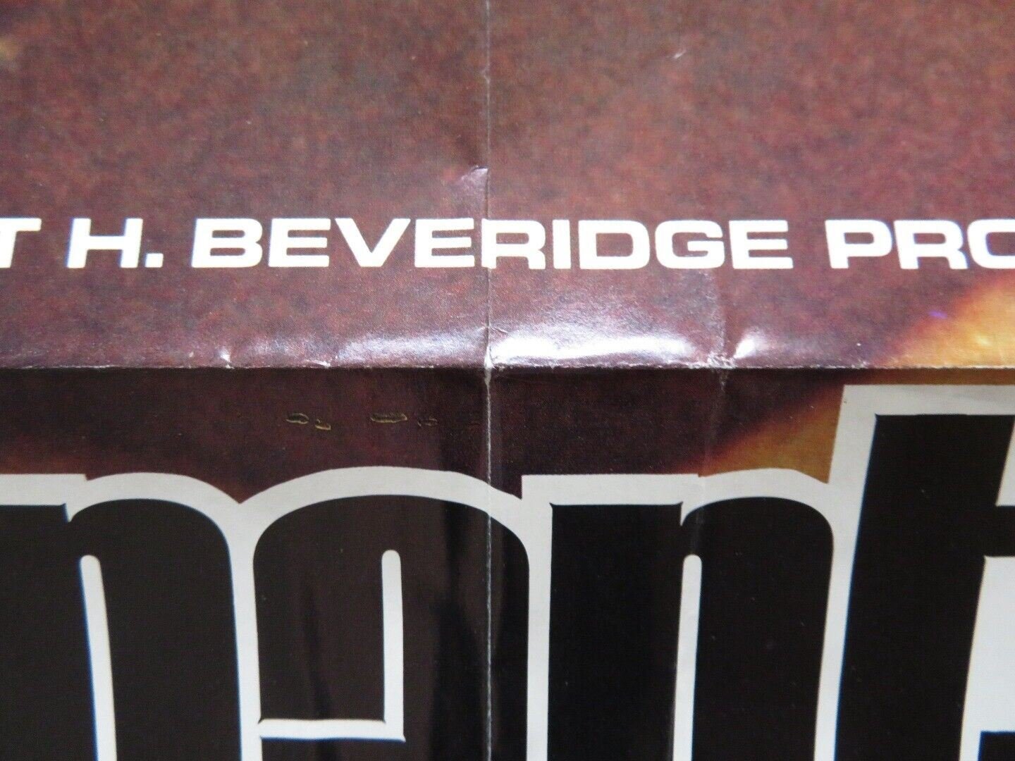 JOE PANTHER FOLDED US ONE SHEET POSTER BRIAN KEITH RICARDO MONTALBAN 1976 Rendezvous Cinema Movie posters