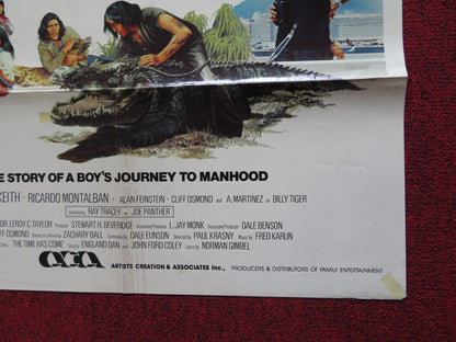 JOE PANTHER FOLDED US ONE SHEET POSTER BRIAN KEITH RICARDO MONTALBAN 1976 Rendezvous Cinema Movie posters