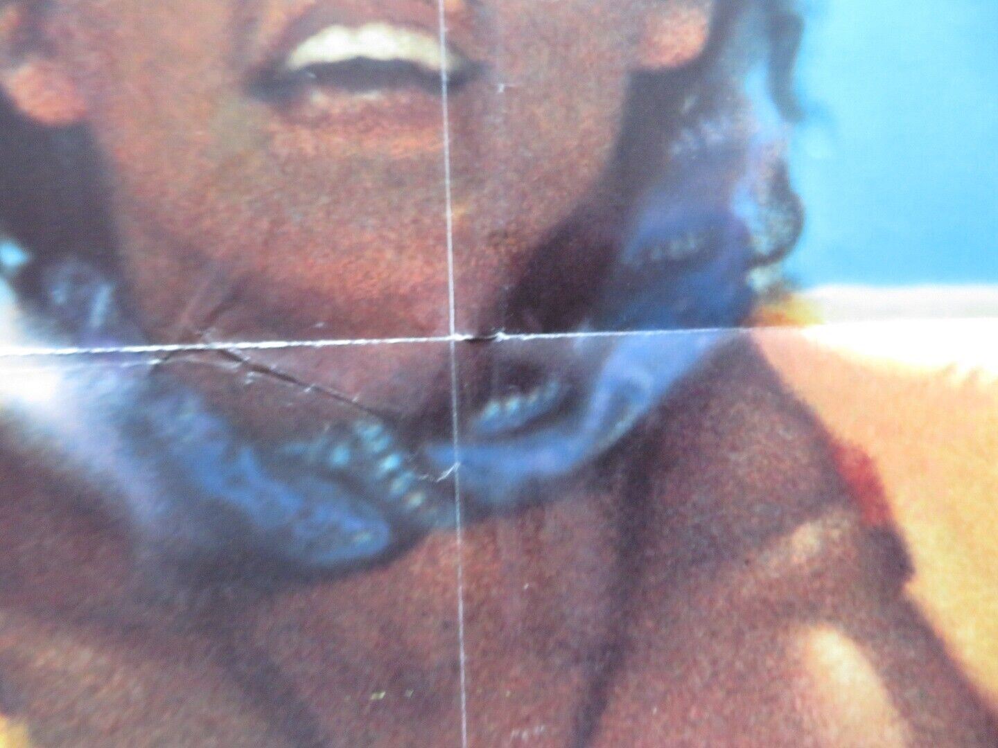 JOE PANTHER FOLDED US ONE SHEET POSTER BRIAN KEITH RICARDO MONTALBAN 1976 Rendezvous Cinema Movie posters