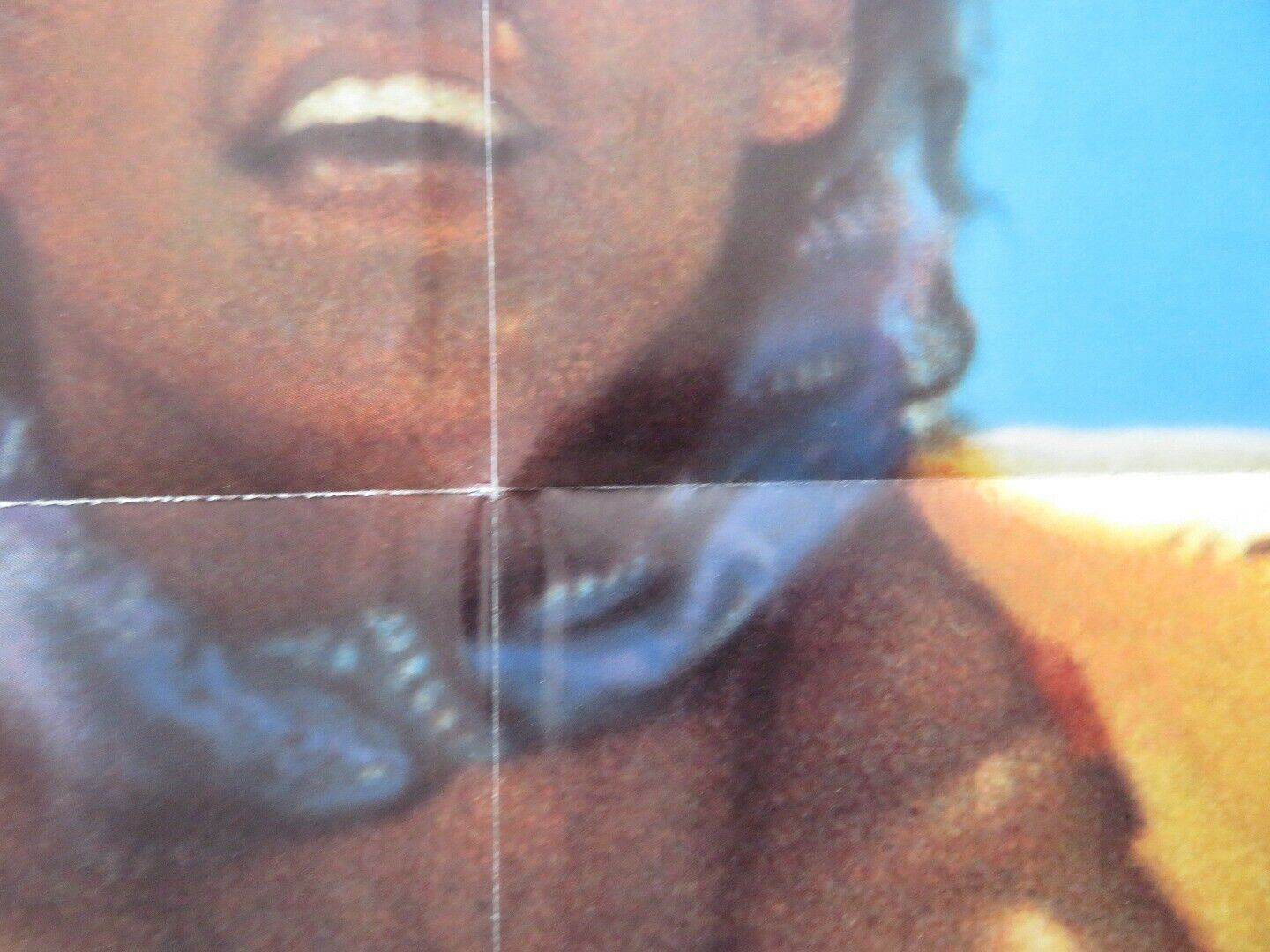 JOE PANTHER FOLDED US ONE SHEET POSTER BRIAN KEITH RICARDO MONTALBAN 1976 Movie posters