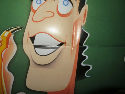 JOE PISCOPO LIVE VIDEO VHS POSTER FOLDED (26"X37") 1998 - Rendezvous Cinema