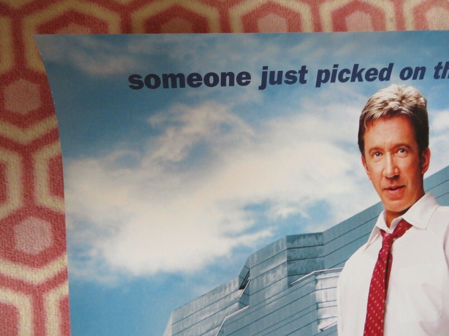 JOE SOMEBODY US ONE SHEET ROLLED POSTER TIM ALLEN 2001 Movie posters