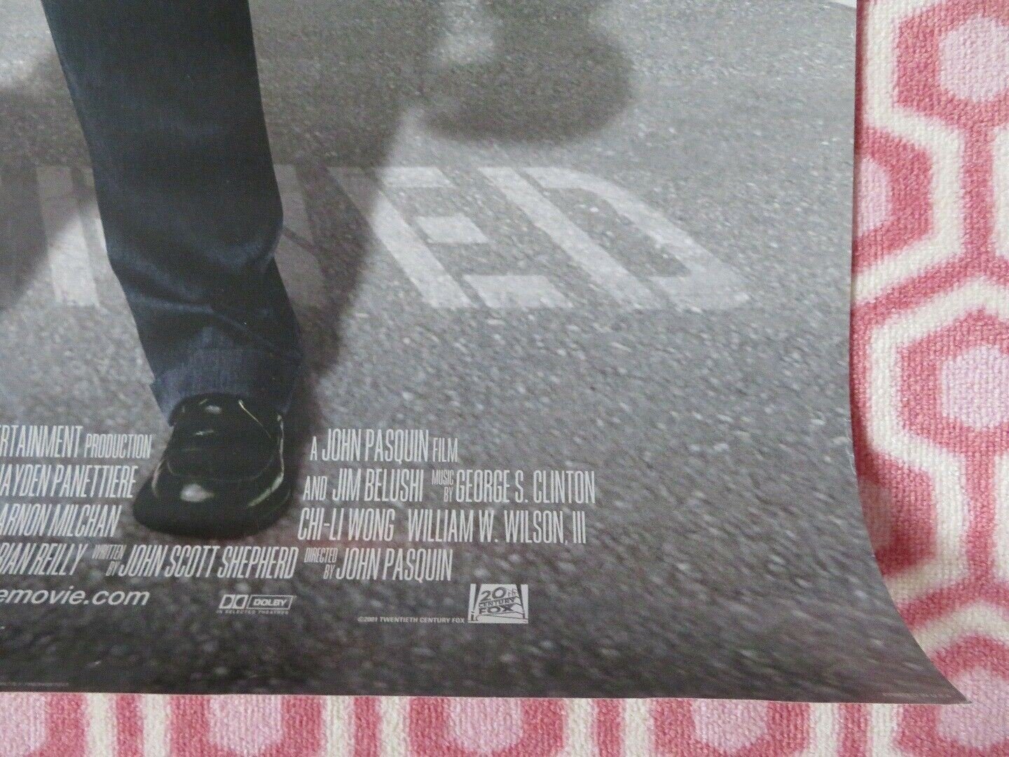 JOE SOMEBODY US ONE SHEET ROLLED POSTER TIM ALLEN 2001 Movie posters