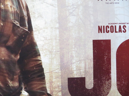 JOE UK QUAD (30"x 40") ROLLED POSTER NICOLAS CAGE TYE SHERIDAN 2013 Rendezvous Cinema Movie posters