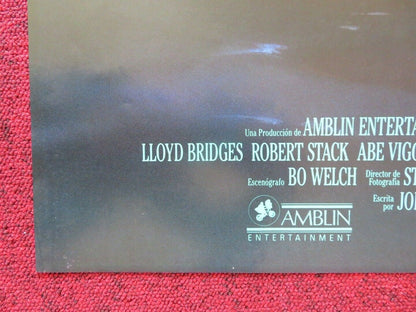 JOE VERSUS THE VOLCANO SPANISH ONE SHEET FOLDED POSTER TOM HANKS MEG RYAN 1990 - Rendezvous Cinema